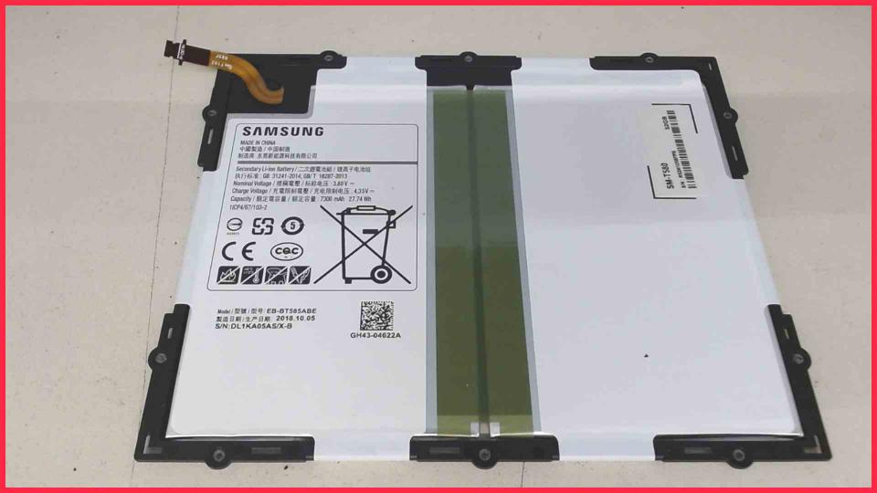 Akku Battery Original 7300mAh EB-BT585ABE Samsung Galaxy SM-T580