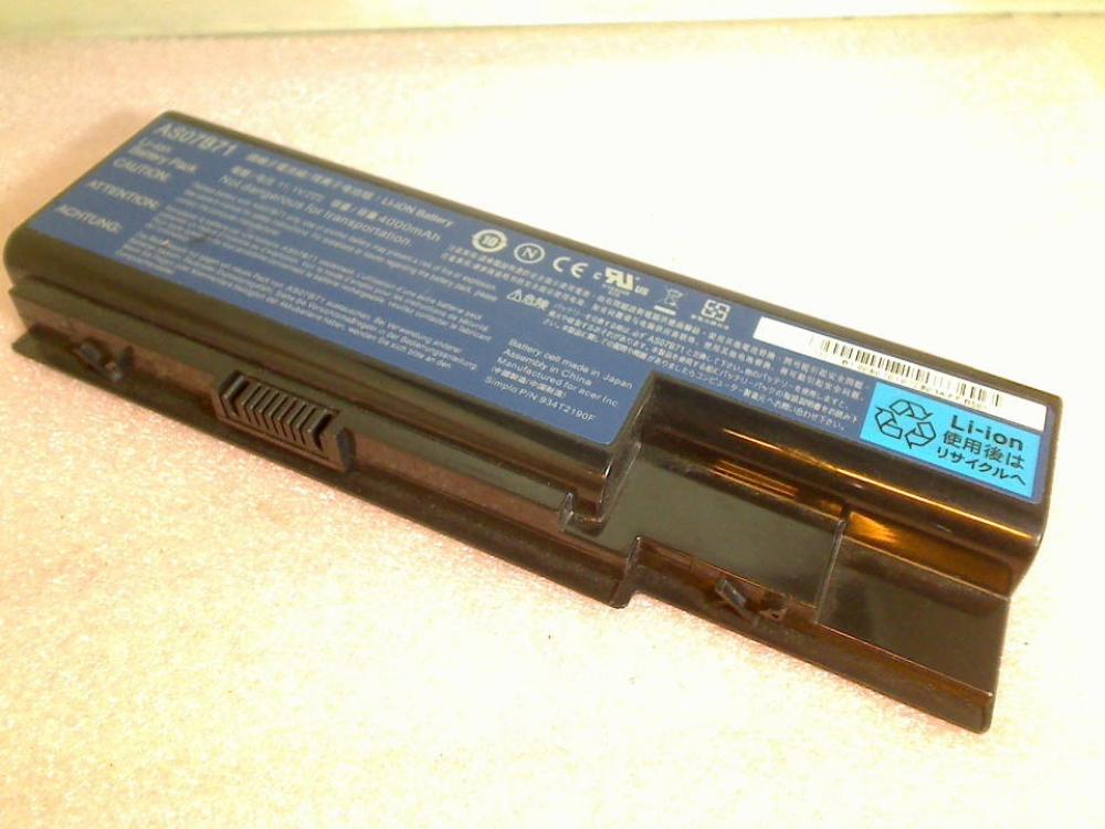 Akku Battery 11.1V 4000mAh AS07B71 (Ungeprüft) Acer 7520G ICY70 (7)