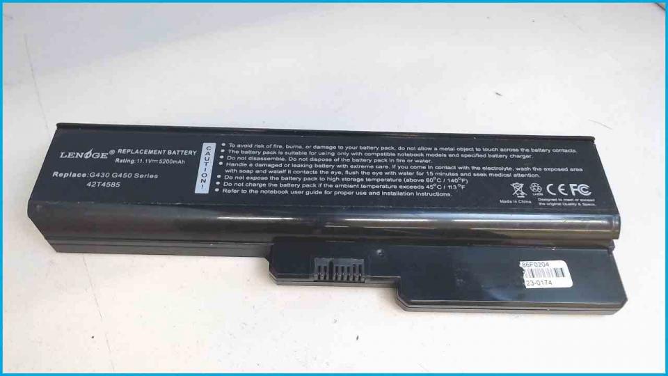 Akku Battery 11.1V 5200mAh G430 G450 Lenovo N500 4233-2