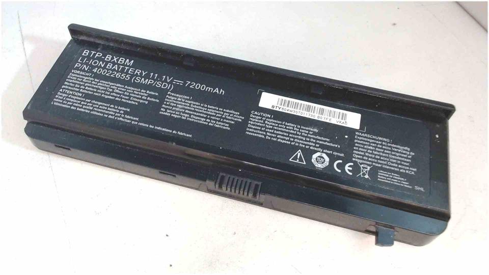 Akku Battery 11.1V 7200mAh BTP-BXBM Medion MD96290 WIM2160 -2