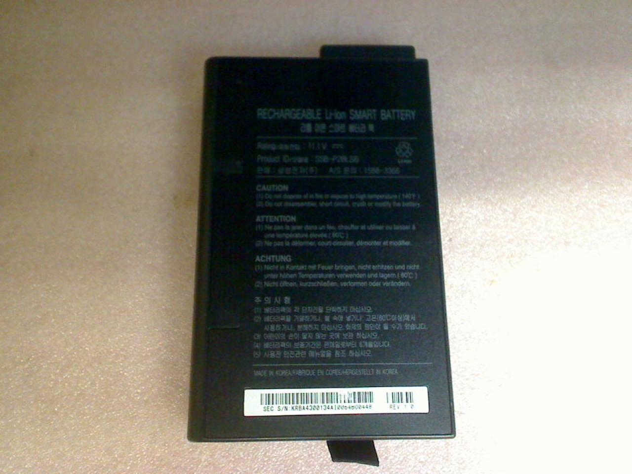 Akku Battery 11.1V SSB-P28LS6 Samsung P28 -2
