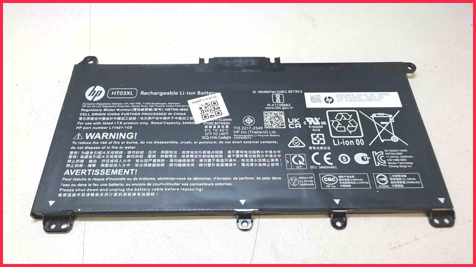 Akku Battery 11.34V 3440mAh 41.04Wh HT03XL HP 15s-fq5333ng