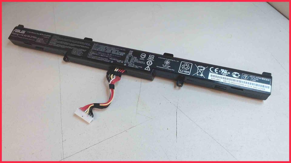 Akku Battery 14.4V 37Wh 2500mAh Asus K751L