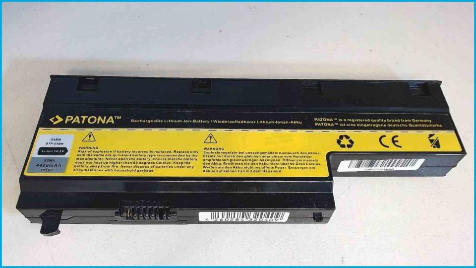 Akku Battery 14.8V 4400mAh D4BM BTP-D5BM Medion MD98580 P7618