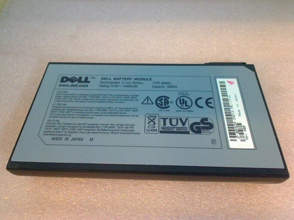 Akku Battery 14.8V 4460mAh TYPE 66Whr Dell C510 C610 PP01L