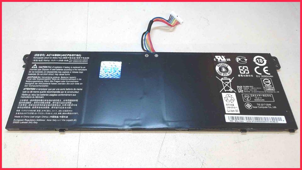 Akku Battery 15,2V 3090mAh AC14B8K Aspire E 17 ES1-711G-P3VV ZYL