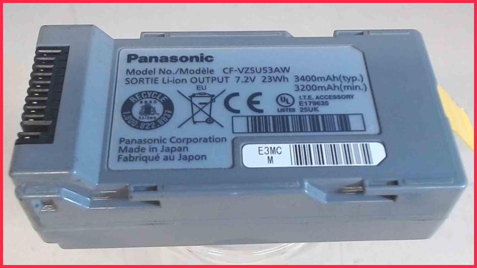 Akku Battery 7.2V 23Wh 3400mAh CF-VZSU53AW Panasonic CF-H1 CF-H1CDJBGF3