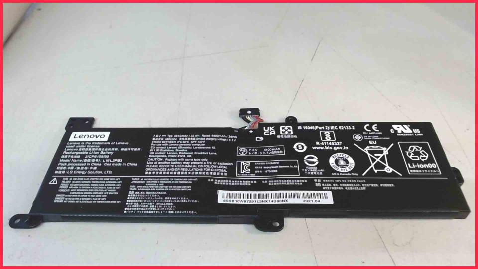 Akku Battery 7.6V 4400mAh L16L2PB3 Lenovo Ideapad 3 15ITL05