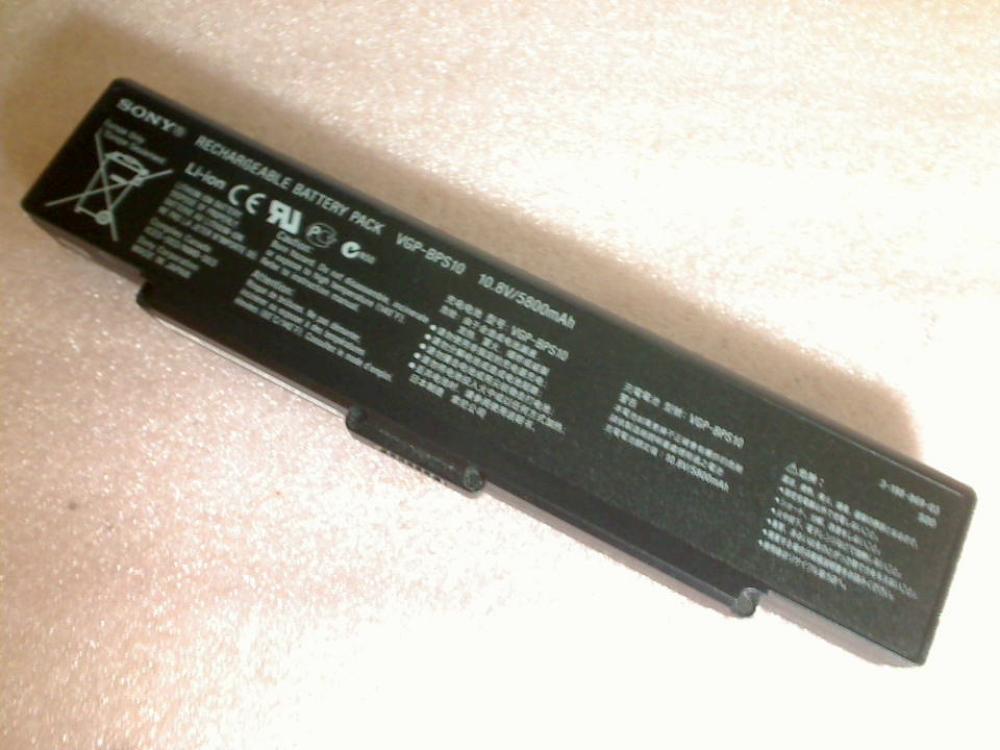 Akku Battery Original VGP-BPS10 10.8V 5800mAh Sony VGN-SZ770N PCG-6W1L