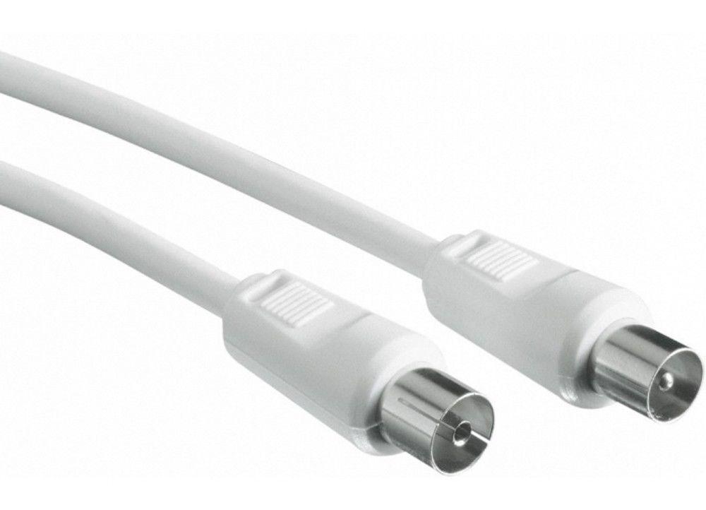 Antenna connection cable (75 dB) IEC Plug/Buchse KVK 75 Schwaiger Neu OVP