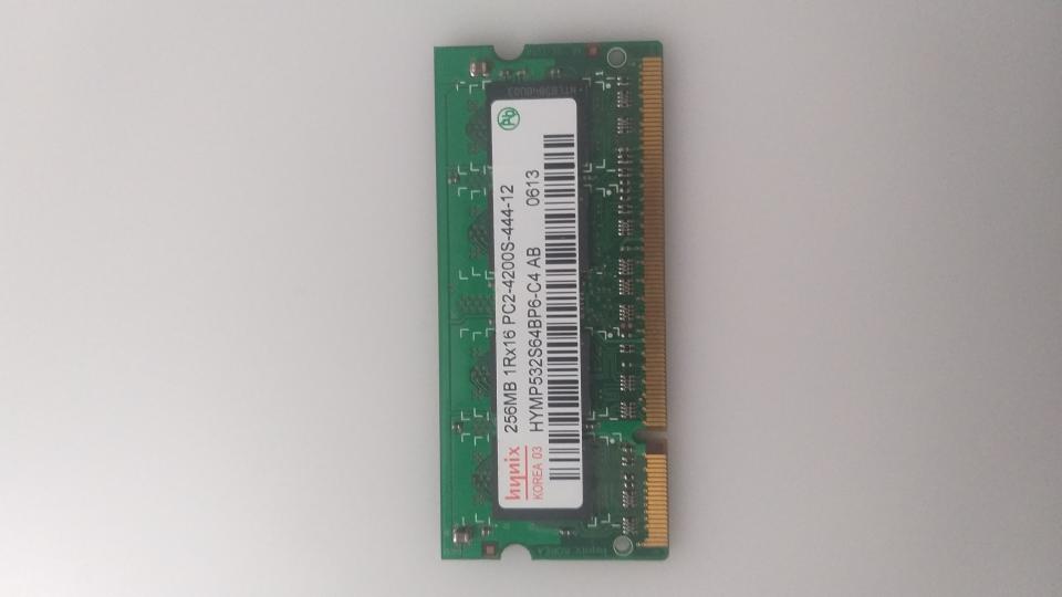 Arbeitsspeicher Ram PC2 4200S DDR2 HYNIX 256MB 1RX16