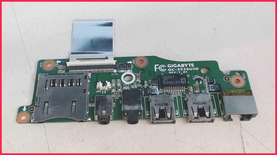 Audio Sound Board USB LAN Cardreader Schenker XMG C504 P35