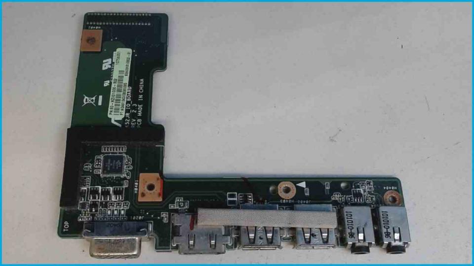 Audio Sound Board USB VGA HDMI IO Asus X52N