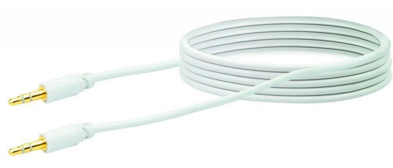 Audio Connection Cable 1,5m 2xKlinkenstecker 3,5mm TFS 4150 Schwaiger Neu OVP