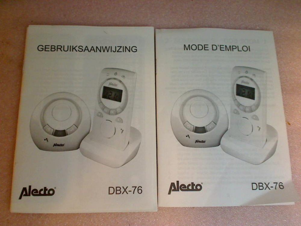 Instruction Manual Alecto DBX-76