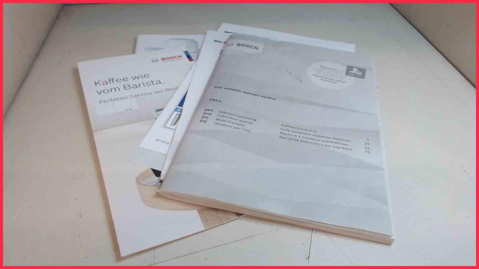 Instruction Manual Gebrauchsanleitung VeroCup 100 CTES35A TIS30159DE