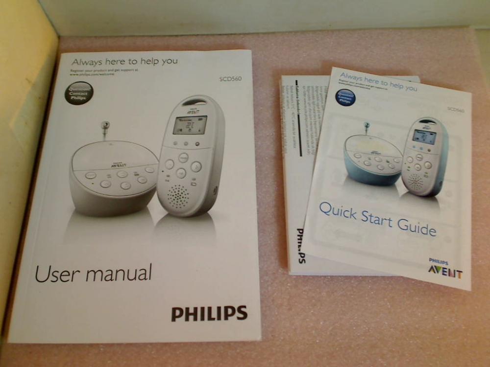 Instruction Manual Philips Avent SCD560