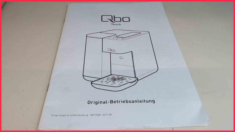 Instruction Manual Tchibo Qbo Touch 369329