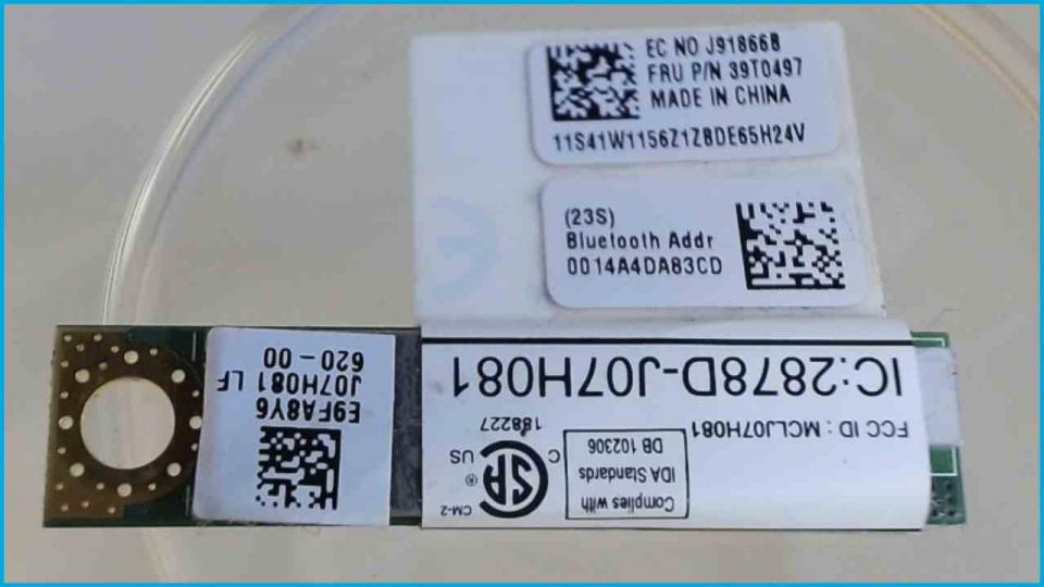 Bluetooth Board Card Module Cable IBM ThinkPad X60s 1703