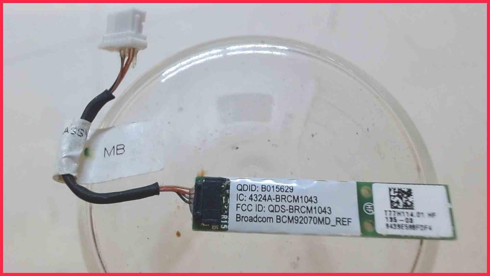 Bluetooth Board Card Module Cable QDS-BRCM1043 Aspire 3830GT P3MJ0