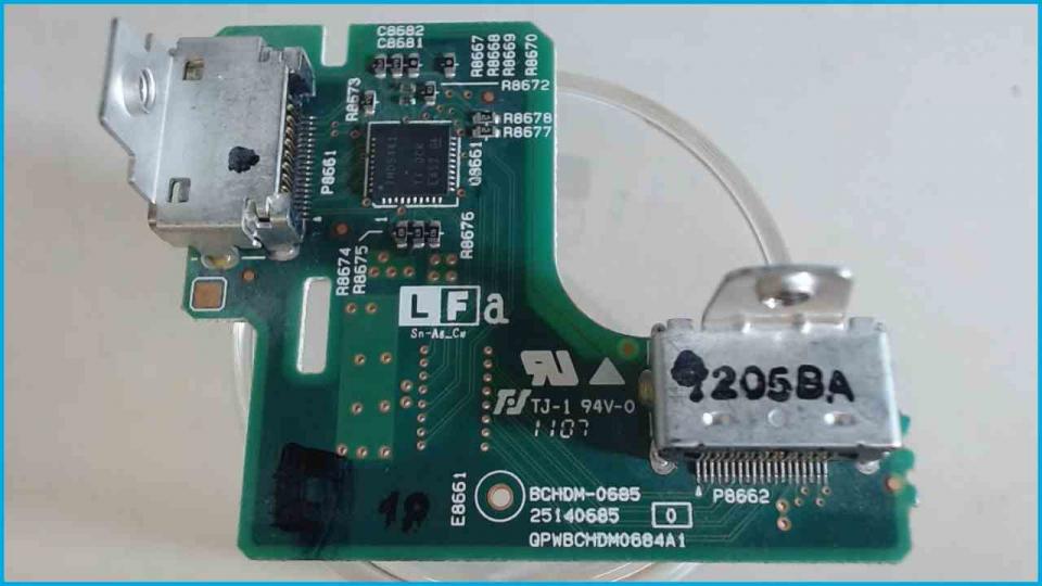Board Platine AUX Input HDMI BCHDM-0685 ONKYO TX-NR609