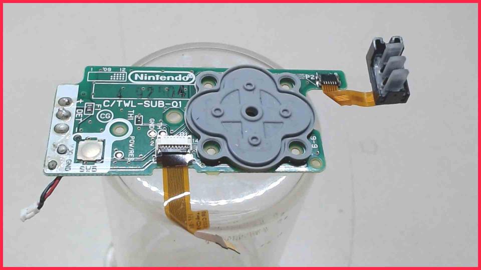 Board Platine C/TWL-SUB-01 Nintendo DSi TWL-S-ZBA-EUU