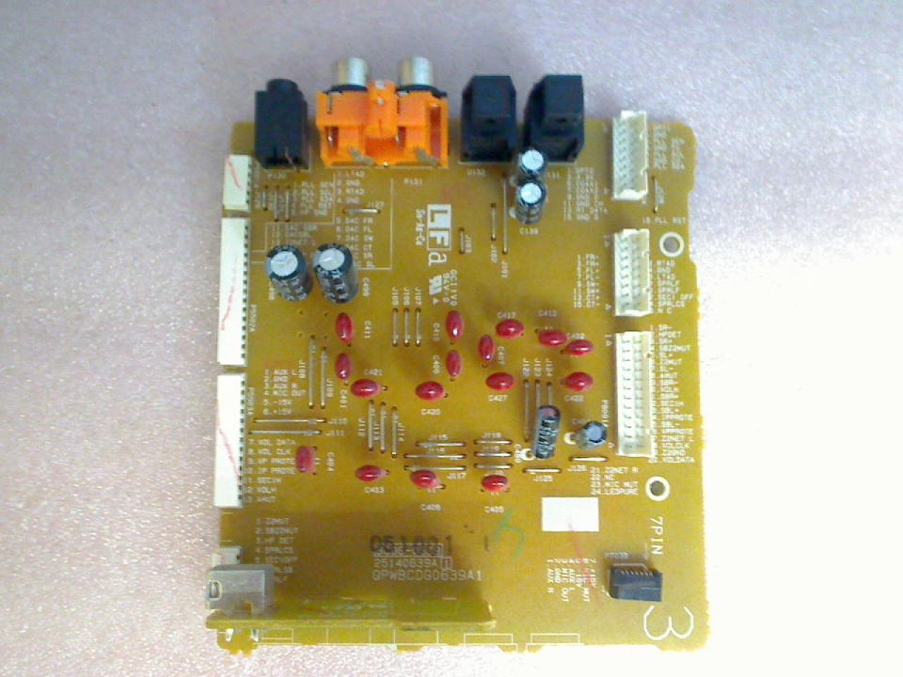 Board Platine Digital IN BCDG0639 ONKYO TX-NR509