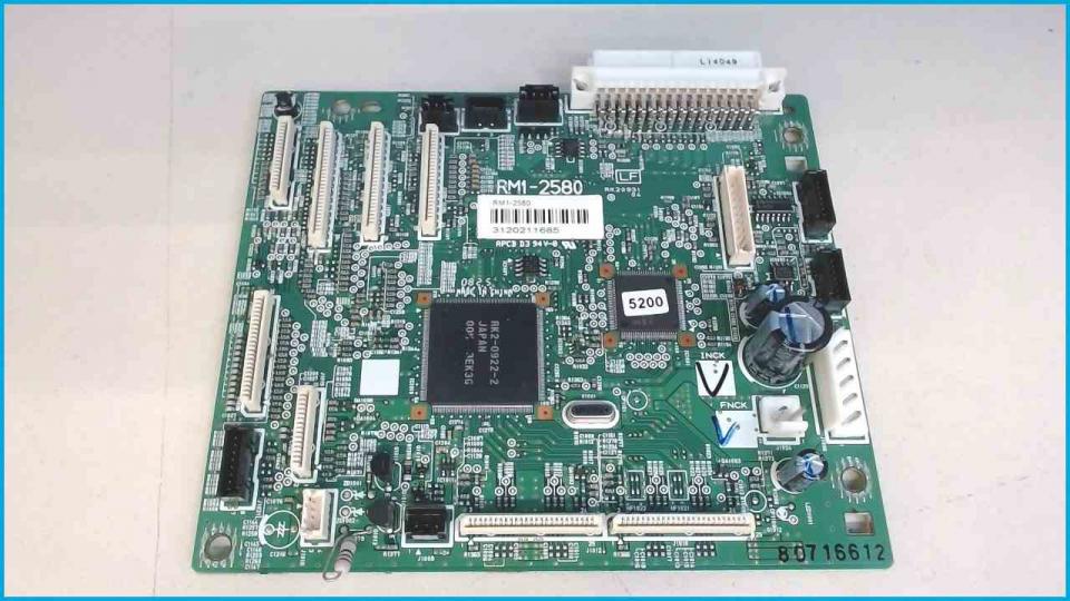 Board Platine RM1-2580 Controller HP Color Laserjet CP3505n