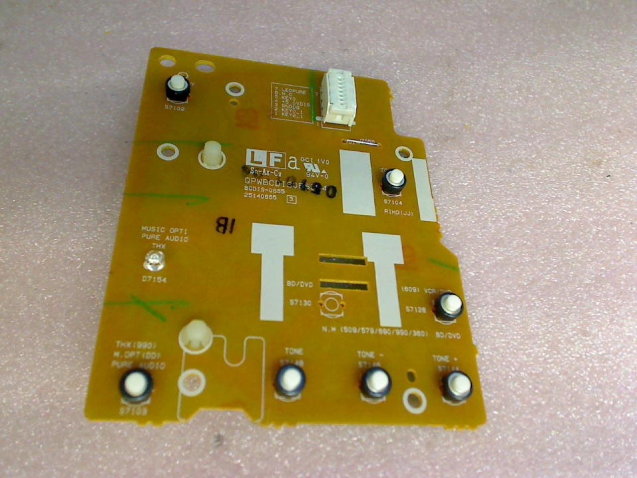 Board Platine Sn-Ag-Cu BCDIS-0665 ONKYO TX-NR509(B)