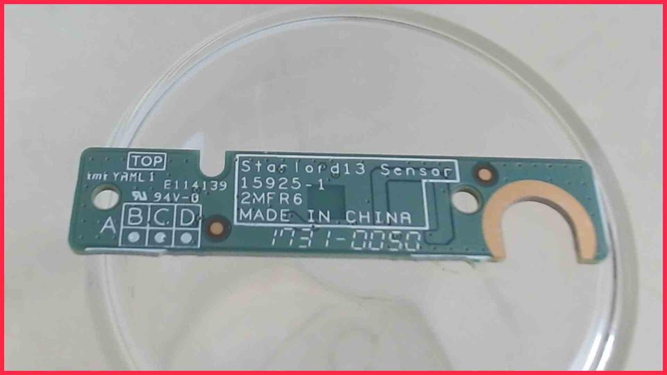 Board Platine Starlord13 Sensor Dell Inspiron 13 5378 P69G