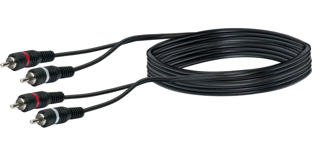 CINCH Audio Connection Cable 1,5m CIK5415 533 Schwaiger New OVP