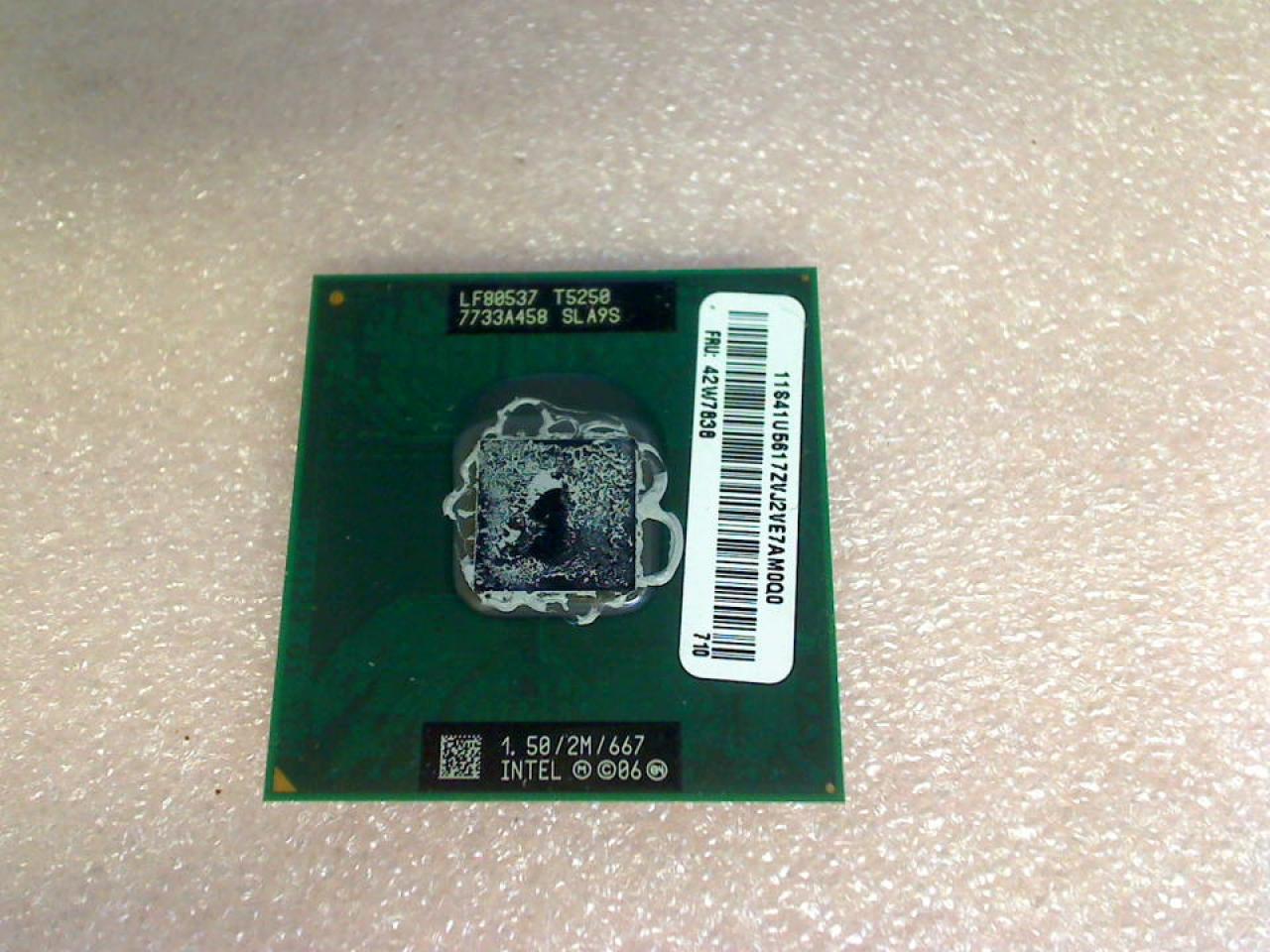 CPU Processor 1,5 GHz Intel T5250 Core 2 Duo Lenovo 3000 N200 (2)