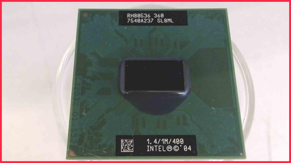 CPU Processor 1.4 GHz Intel Celeron M360 SL8ML Yakumo 557S