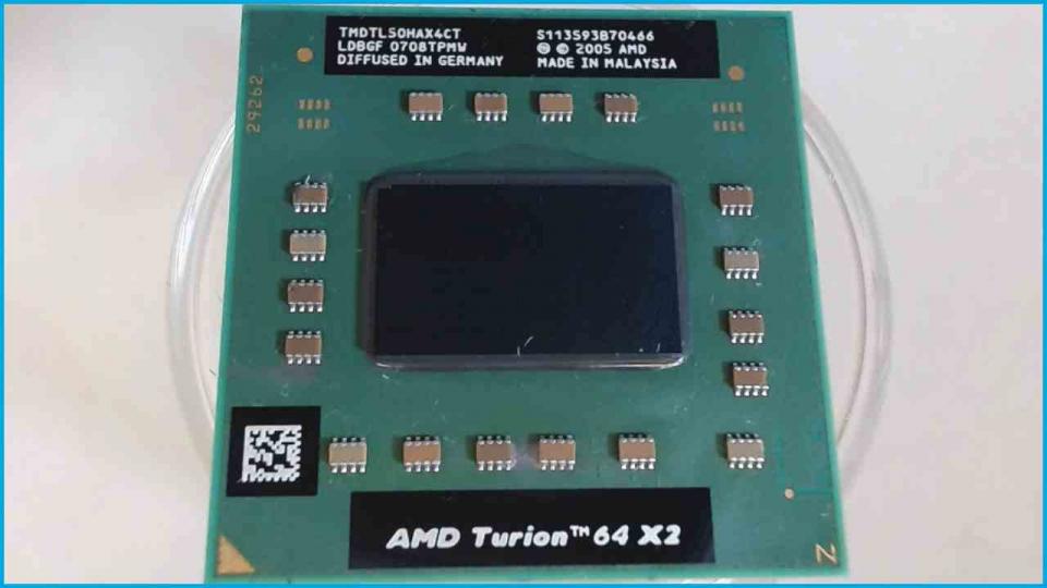 CPU Processor 1.6 GHz AMD Turion 64 X2 TL-50