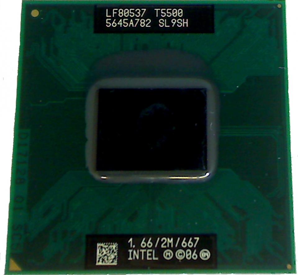 CPU Processor 1.66GHz Intel T5500 Core 2 Duo HP dv9000 dv9243ea