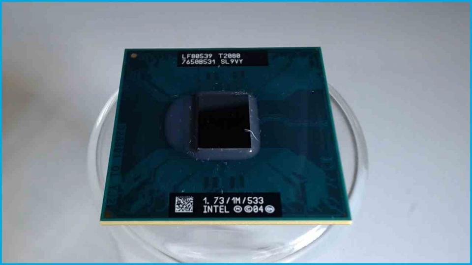 CPU Processor 1.73 GHz Intel Core Duo T2080 Amilo Pro V3515 LM10W