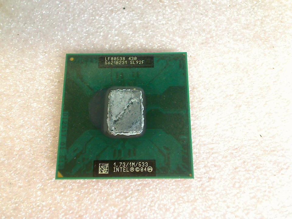 CPU Processor 1.73GHz Intel M 430 SL92F HP Compaq nx6310