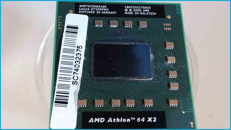 CPU Processor 1.8 GHz AMD Athlon 64 X2 TK-55 Fujitsu AMILO Pa2510 (5)