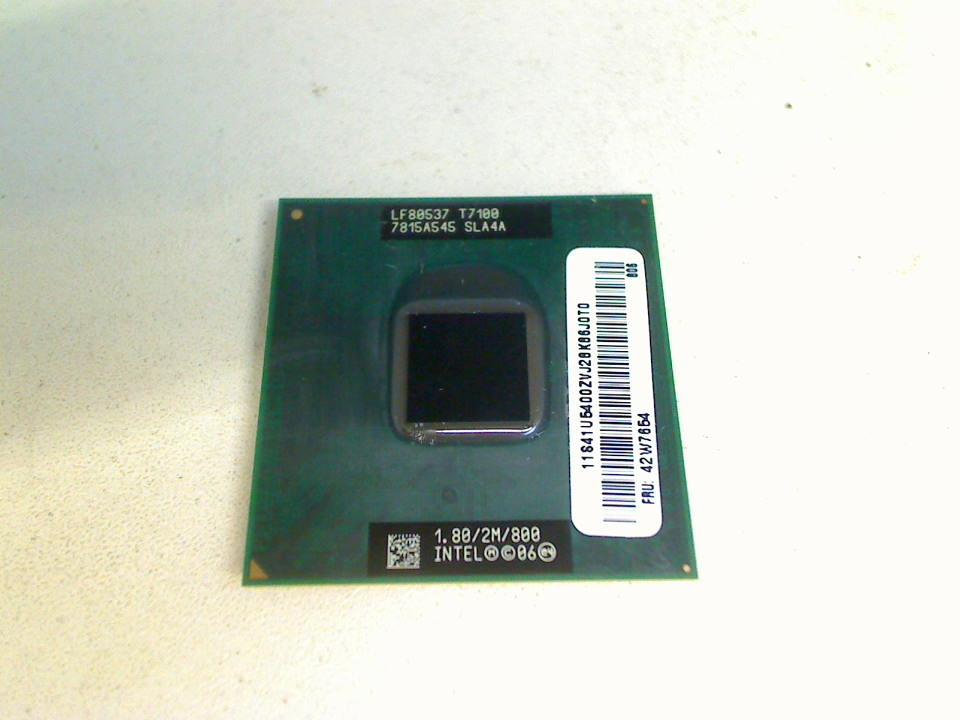 CPU Processor 1.8 GHz Intel Core 2 Duo T7100 SLA4A Lenovo T61 8895