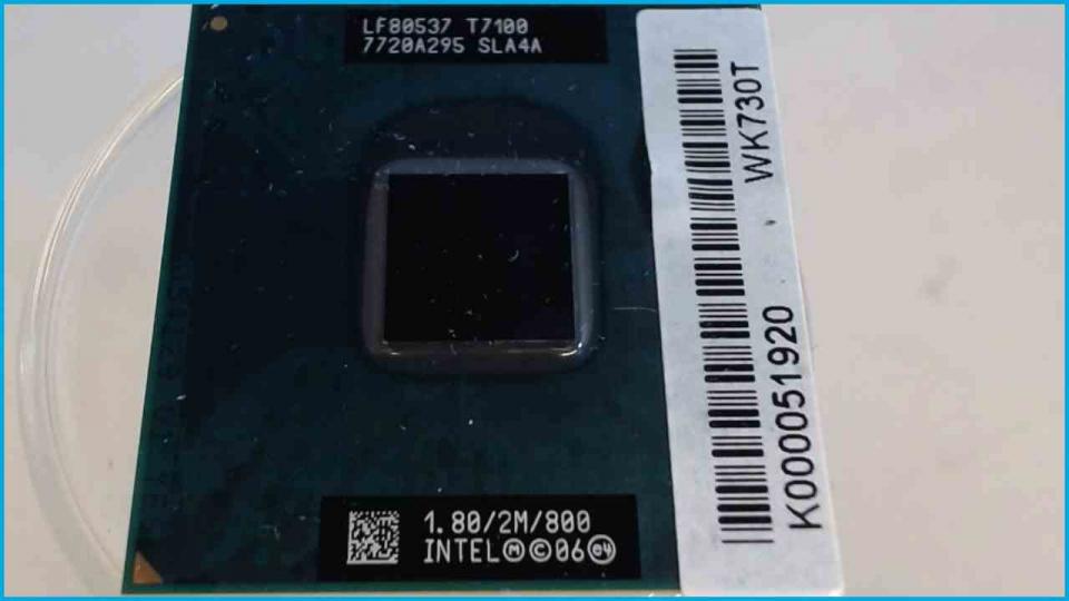 CPU Processor 1.8 GHz Intel Core 2 Duo T7100 SLA4A Toshiba Satellite A200-17O