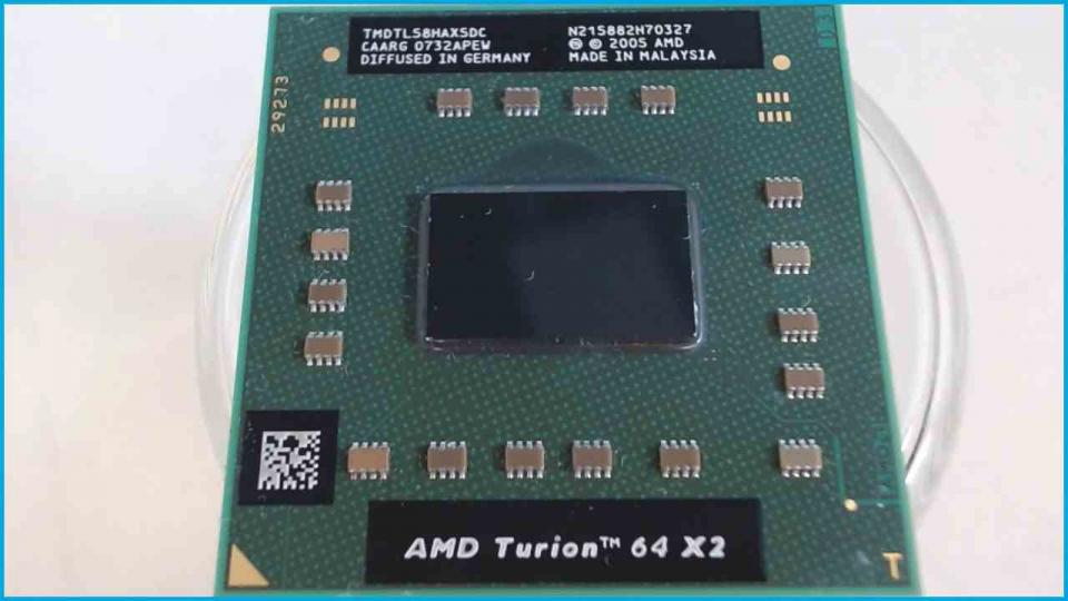 CPU Processor 1.9 GHz AMD Turion 64 X2 TL-58 HP Pavilion dv6000 dv6328eu