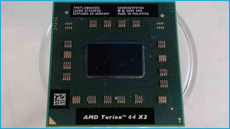 CPU Processor 1.9 GHz AMD Turion 64 X2 TL-58 TravelMate 7520G MS2209