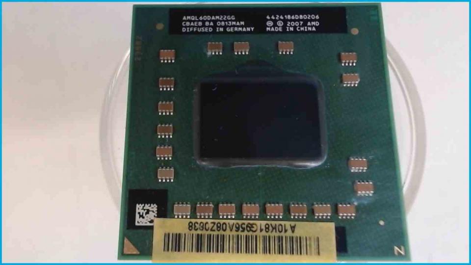CPU Processor 1.9GHz AMD Athlon 64 X2 QL-60 Aspire 7530G ZY5 -2