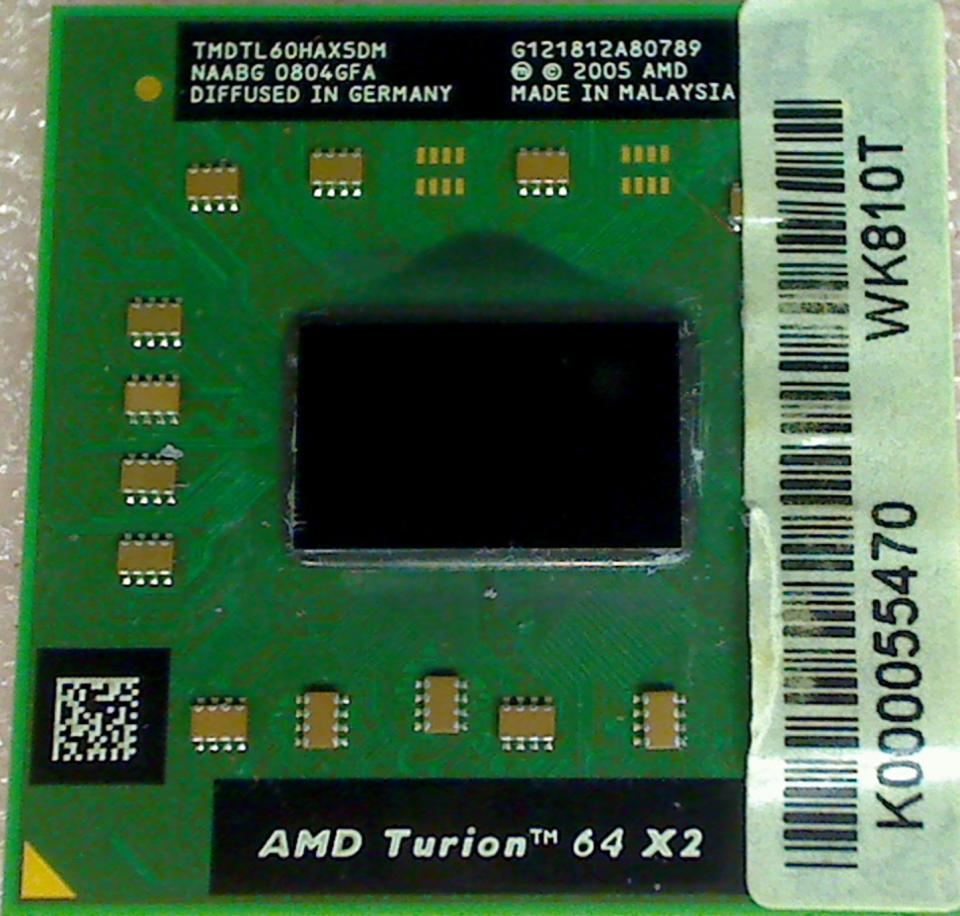 CPU Processor 2 GHz AMD Turion 64 X2 TL-60 TL60 Acer Aspire 5520G (2)