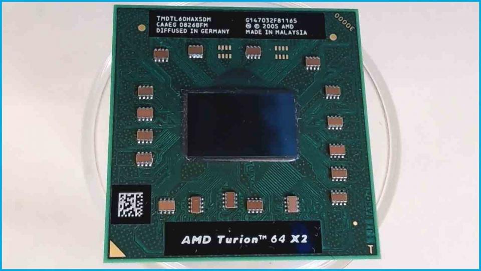 CPU Processor 2 GHz AMD Turion 64 X2 TL-60 TL60 Belinea PTT51