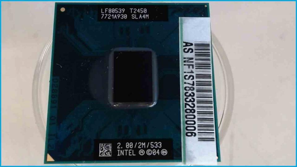 CPU Processor 2 GHz Intel Core 2 Duo T2450 SLA4M Asus X50R -3