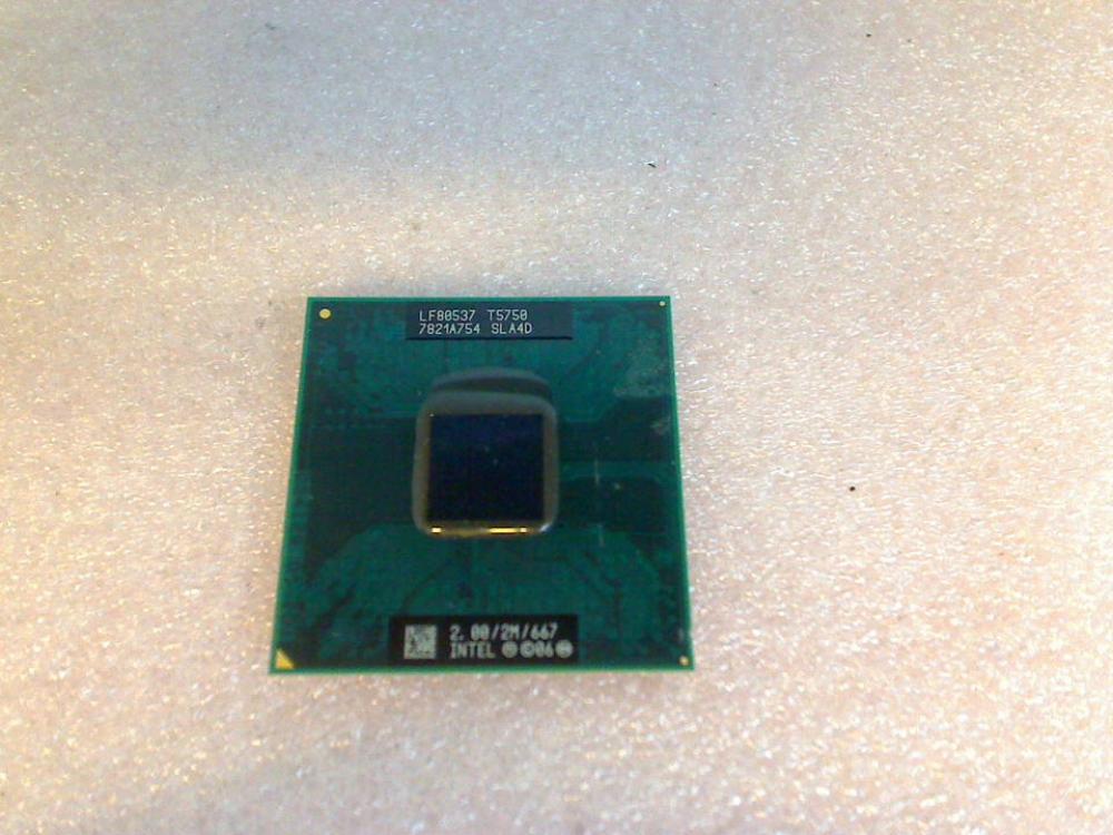 CPU Processor 2 GHz Intel Core 2 Duo T5750 HP 550 HP550