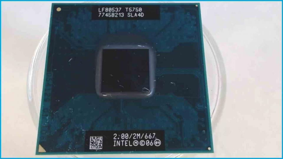 CPU Processor 2 GHz Intel Core 2 Duo T5750 SLA4D Compal RM FL90 CM-2