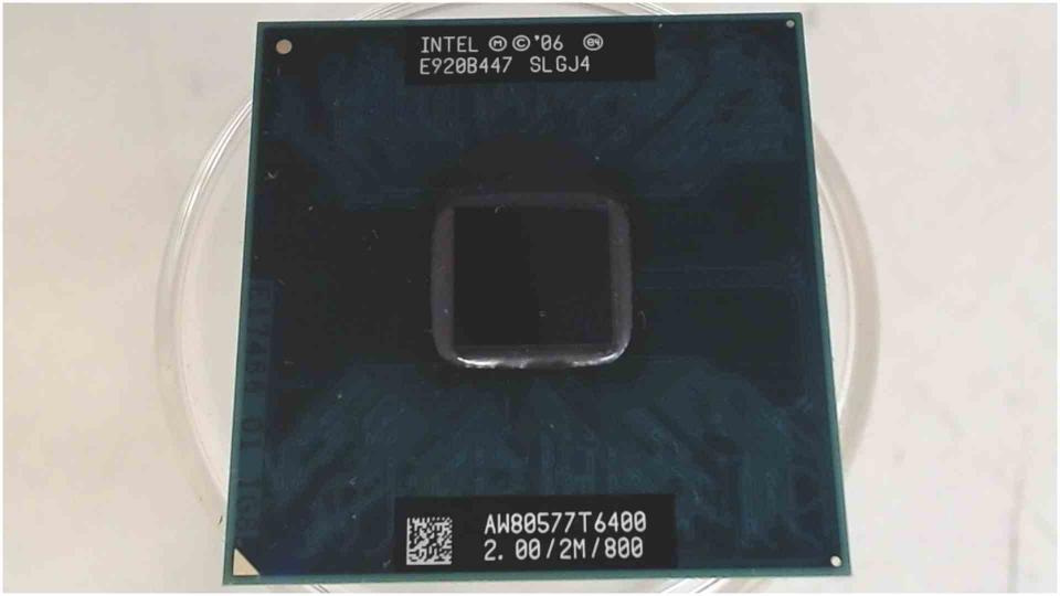 CPU Processor 2 GHz Intel Core 2 Duo T6400 SLGJ4 Samsung NP-R522H -2