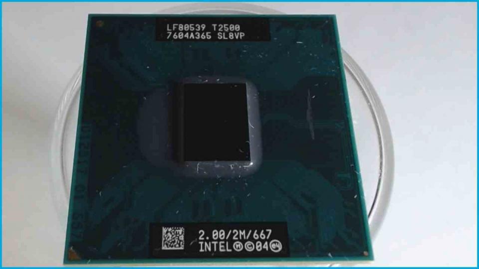 CPU Processor 2 GHz Intel Core Duo T2500 Clevo Style-Note M57U M70U